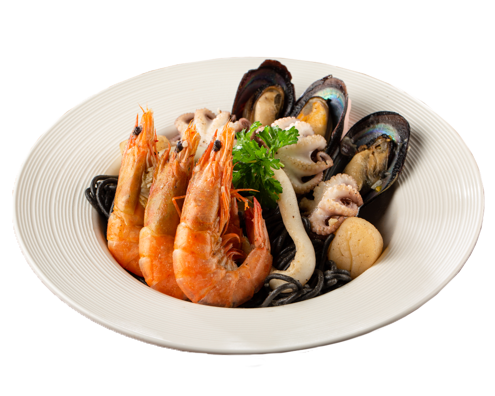 Black Ink Seafood Pasta 